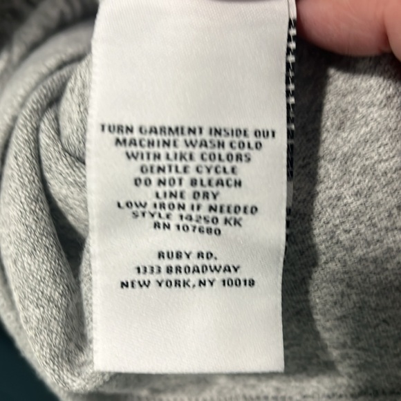 Ruby Rd Woman Cozy Vibes Long sleeve top, 2X, NWT - Picture 5 of 5